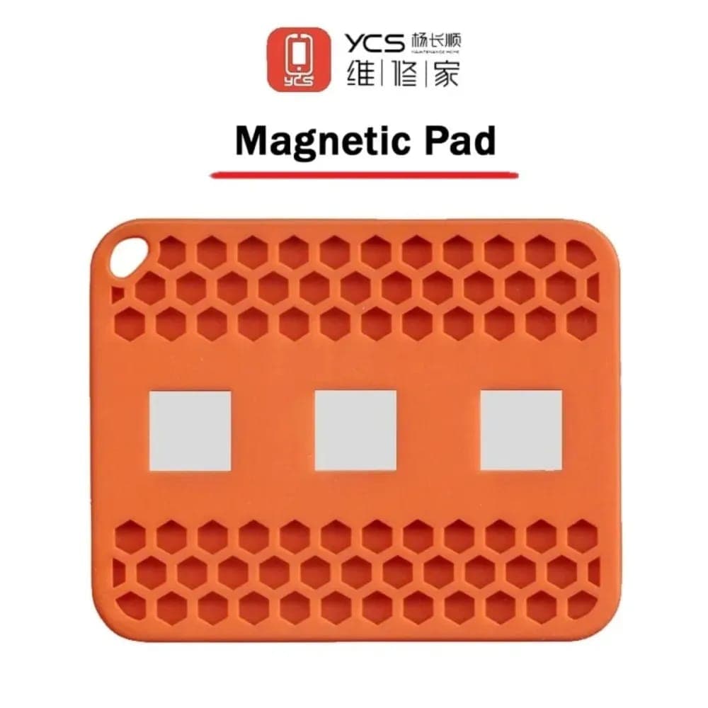 Strong Magnetic Chip Positioning Silicone Solder Pad