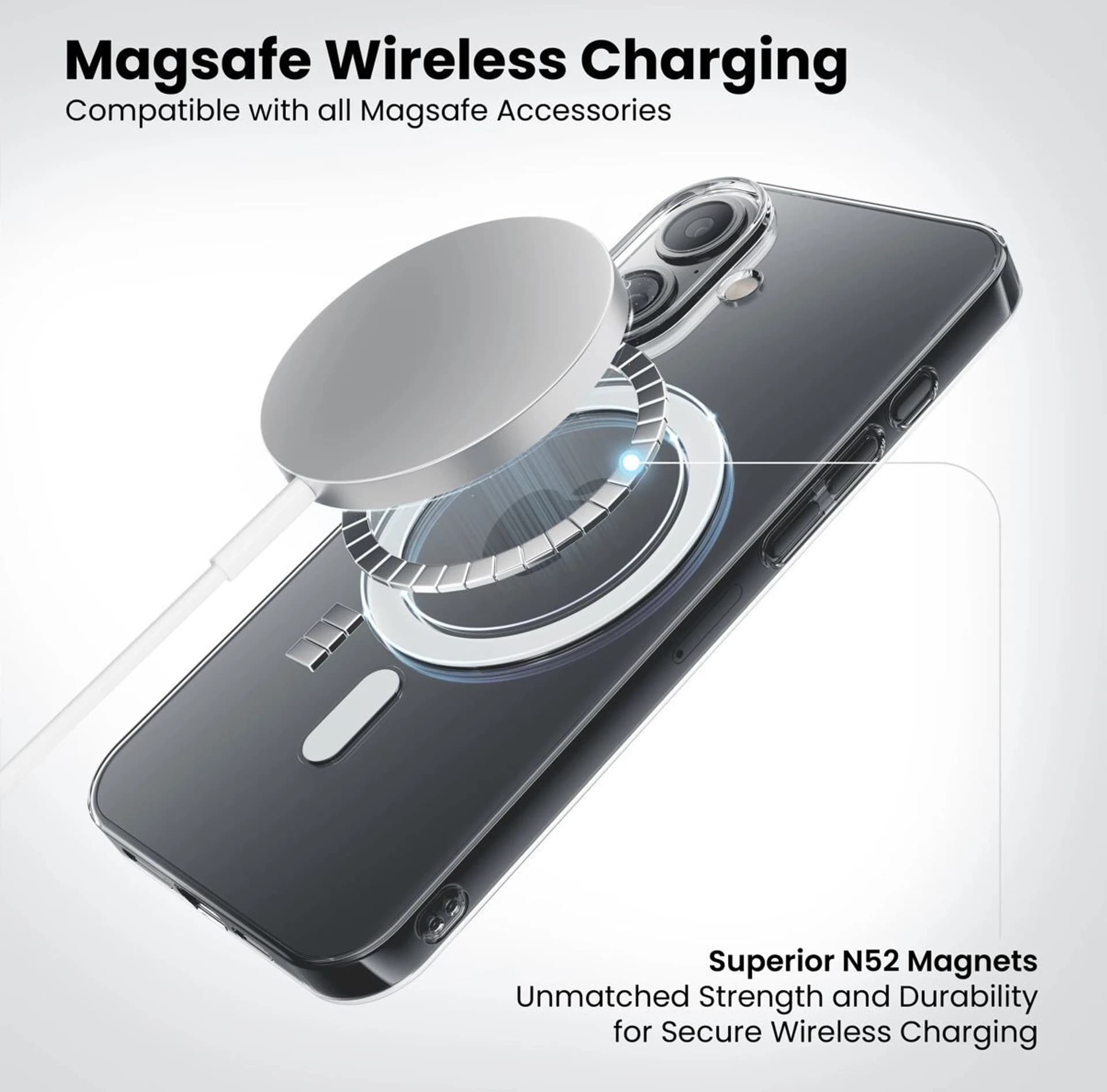 iPhone 16 Clear Case with MagSafe image 4