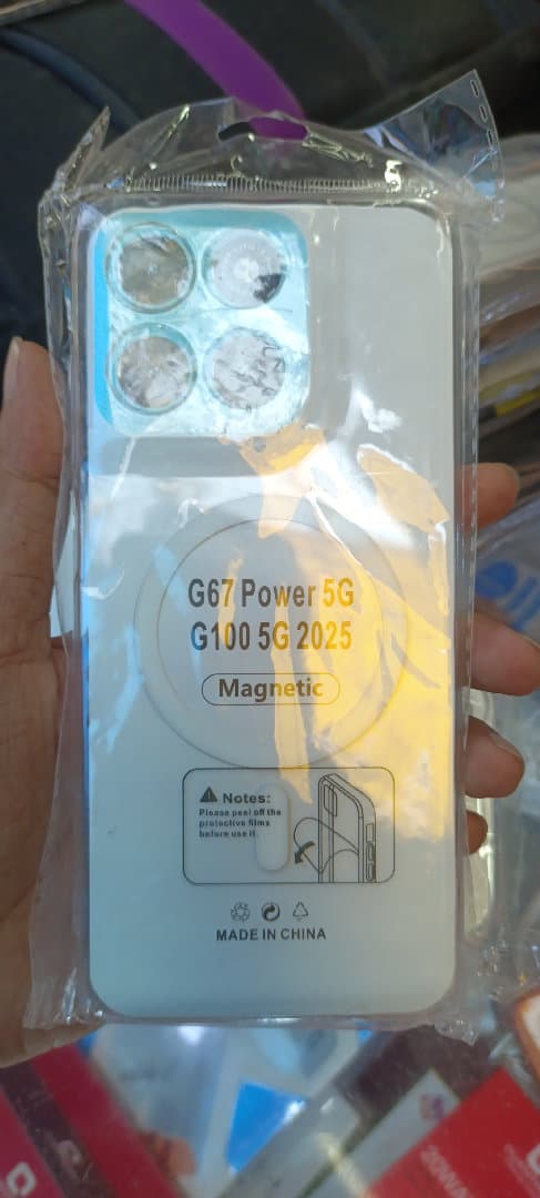 Motorola G67 White Cover