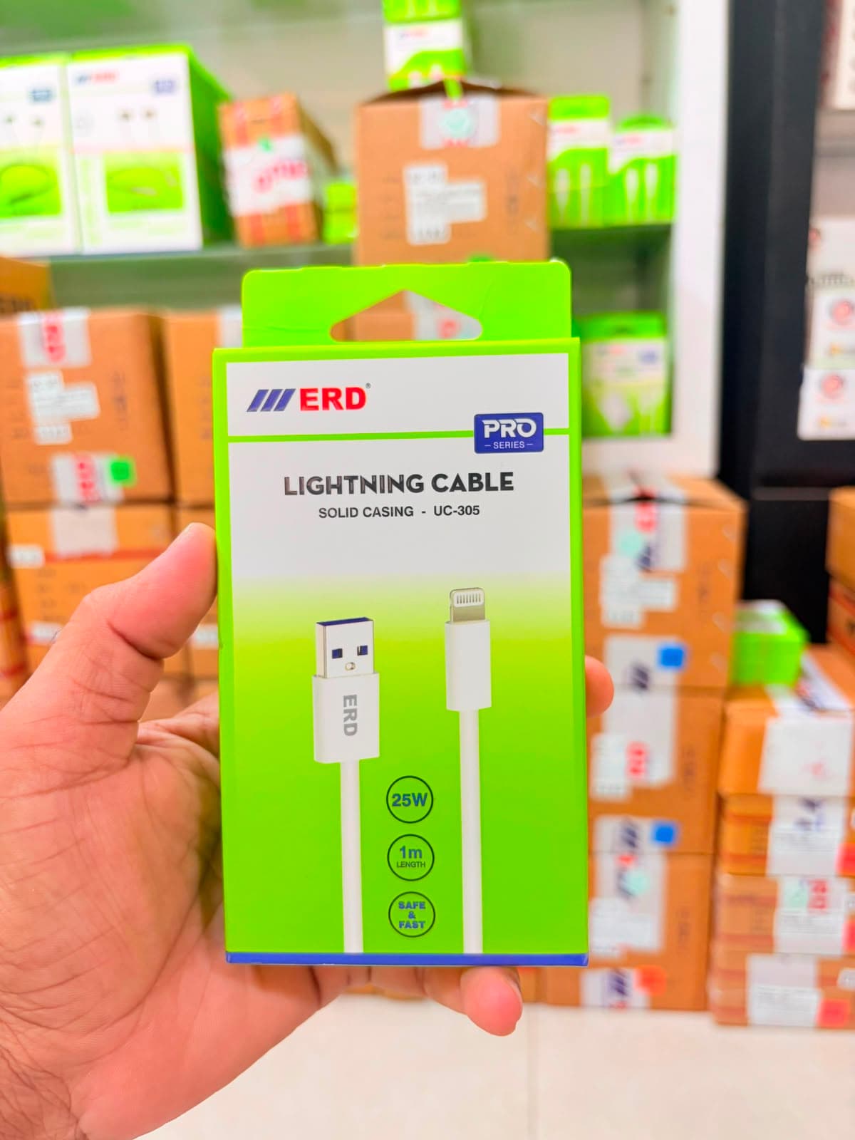 ERD Pro-Series Lightning Cable (Model: UC-305)