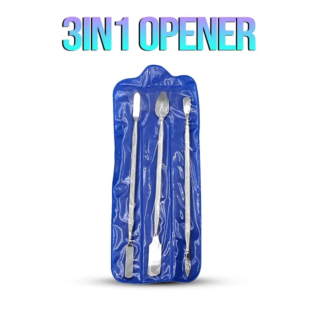 3 in 1 Mobile Phone Steel Opener