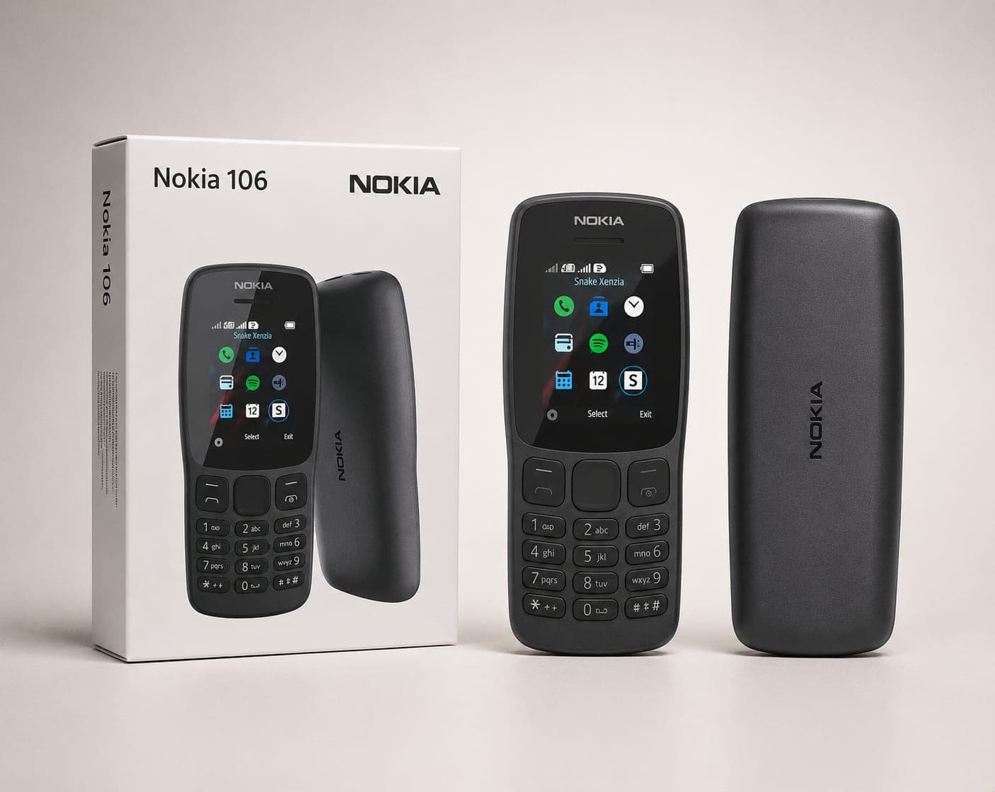 Nokia 106 (4g Keypad Phone)