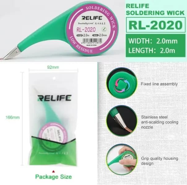 Relife RL 2020 Desolder Wire