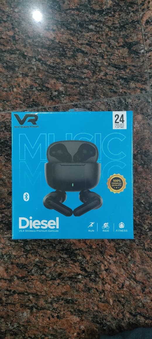 VR Diesel v5.4 Wireless Premium Earbuds.