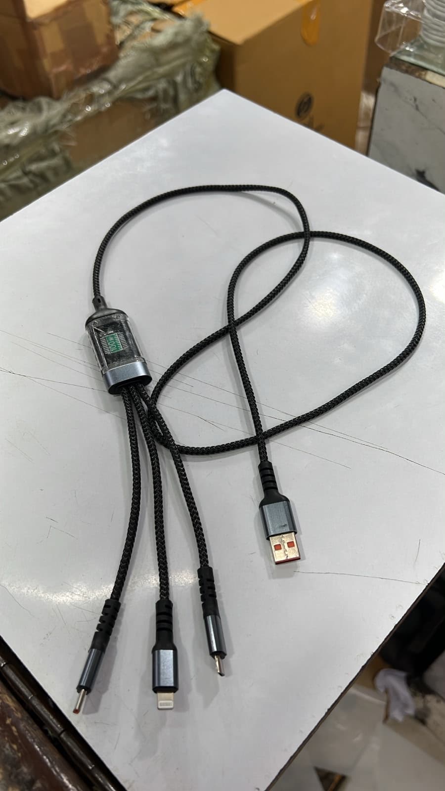 3-in-1 fast charging cable