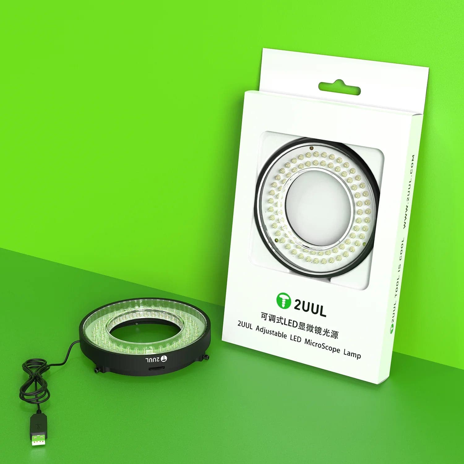 MS98 Adjustable LED Microscope Lamp image 2