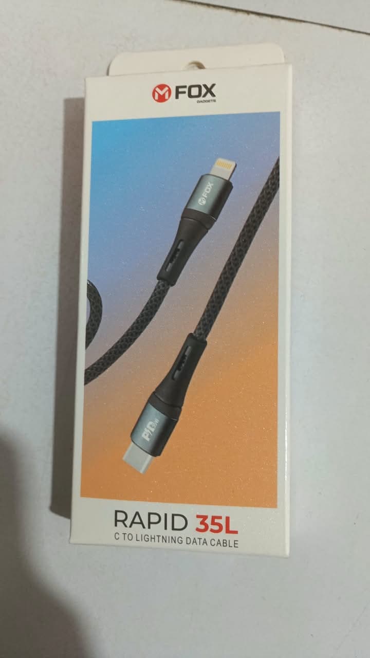 FOX GADGETS RAPID 35W C To Lightning Data Cable image 2