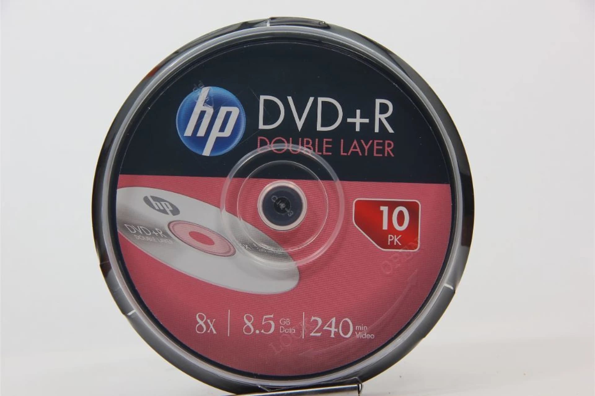 HP DVD R DL 8.5GB 8X 10Pack Cake Box image 2