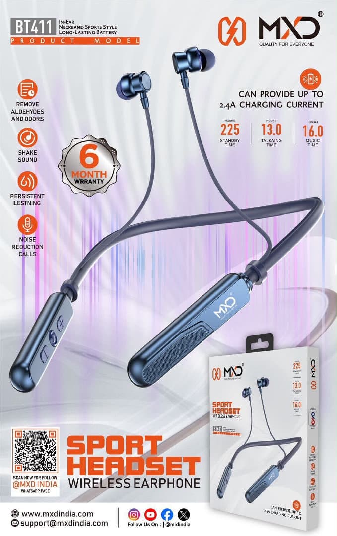 MXD 411 Neck Band