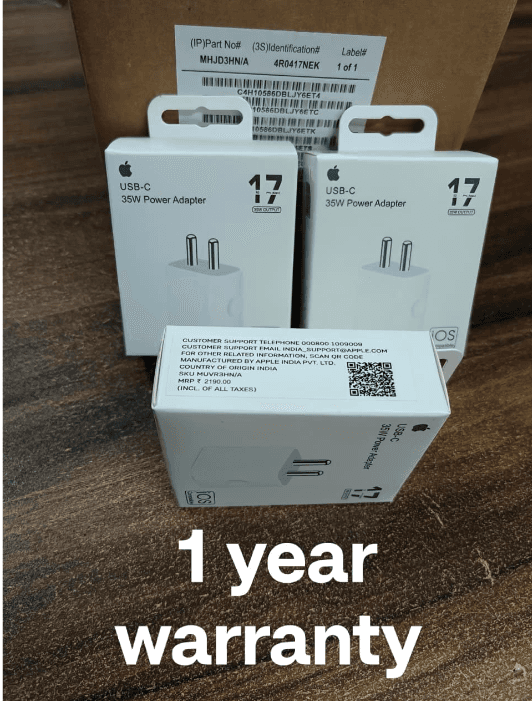 Apple 35W Dual USB-C Port Power Adapter