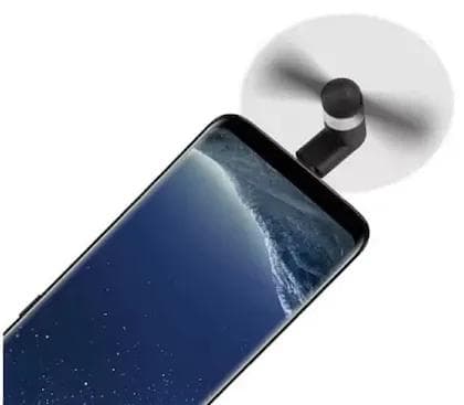 Mini USB Type C Mobile Fan image 2