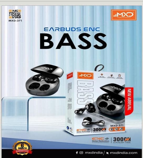 MXD-371 Earbuds ENC Bass