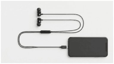 GOPARTS GP MX AUDIO Type C Wired Earphones Black
