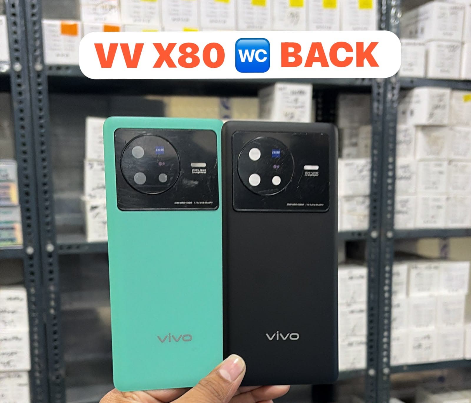 Vivo X80 Back Panel Wc