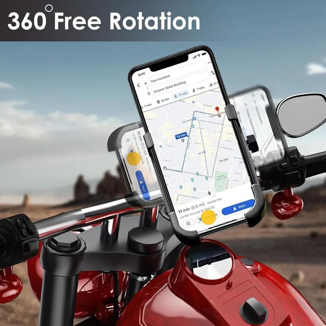 Universal Motorcycle Mobile Phone Holder image 3