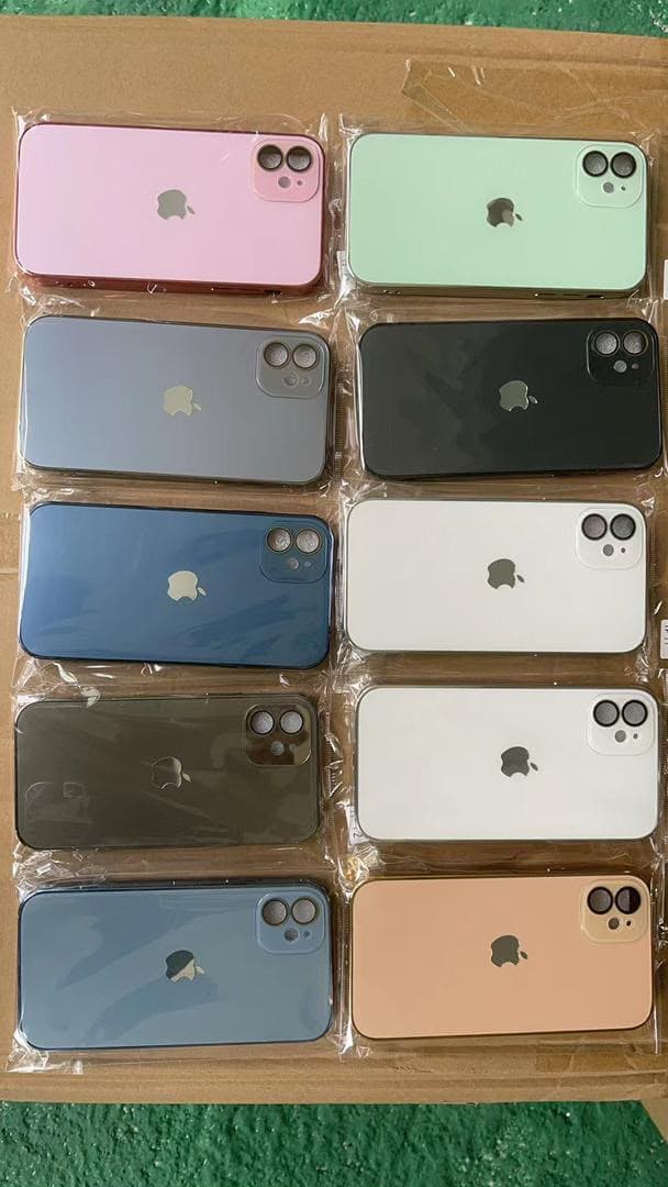 logo case with lens