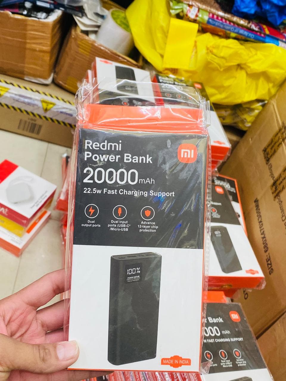 Redmi Power Bank 20000mAh 22.5W Fast Charging