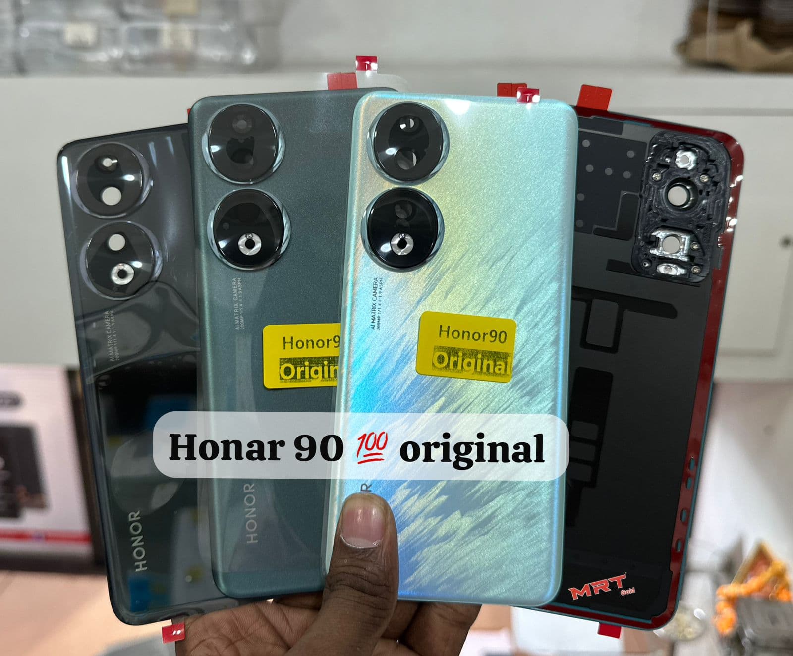 HONOR 90 Back Panel Battery Back Glass with Camera Lens