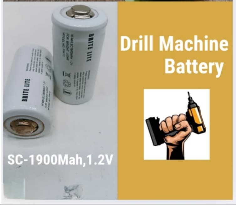 BRITE LITE Ni MH SC1900mAh 1.2V Drill Machine Battery