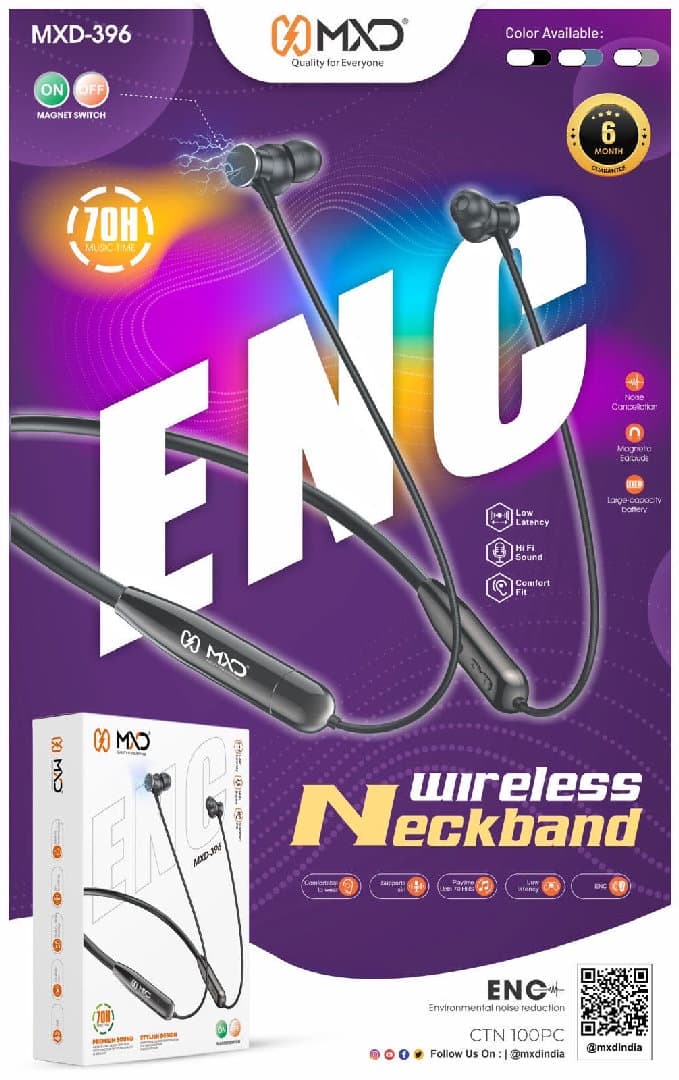 MXD 396 Neck Band