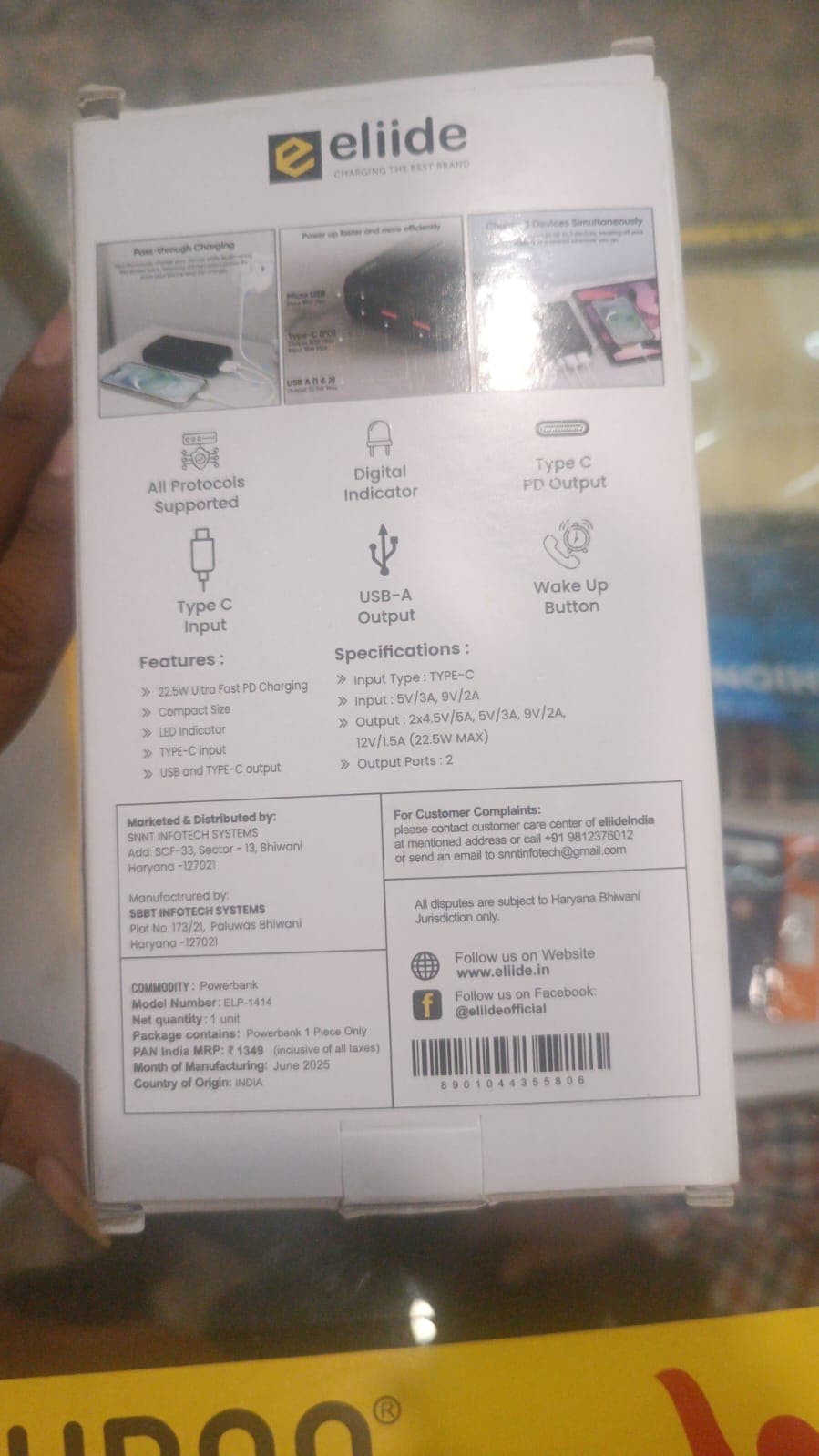 Eliide Goodbank Torque Pro 20K Powerbank