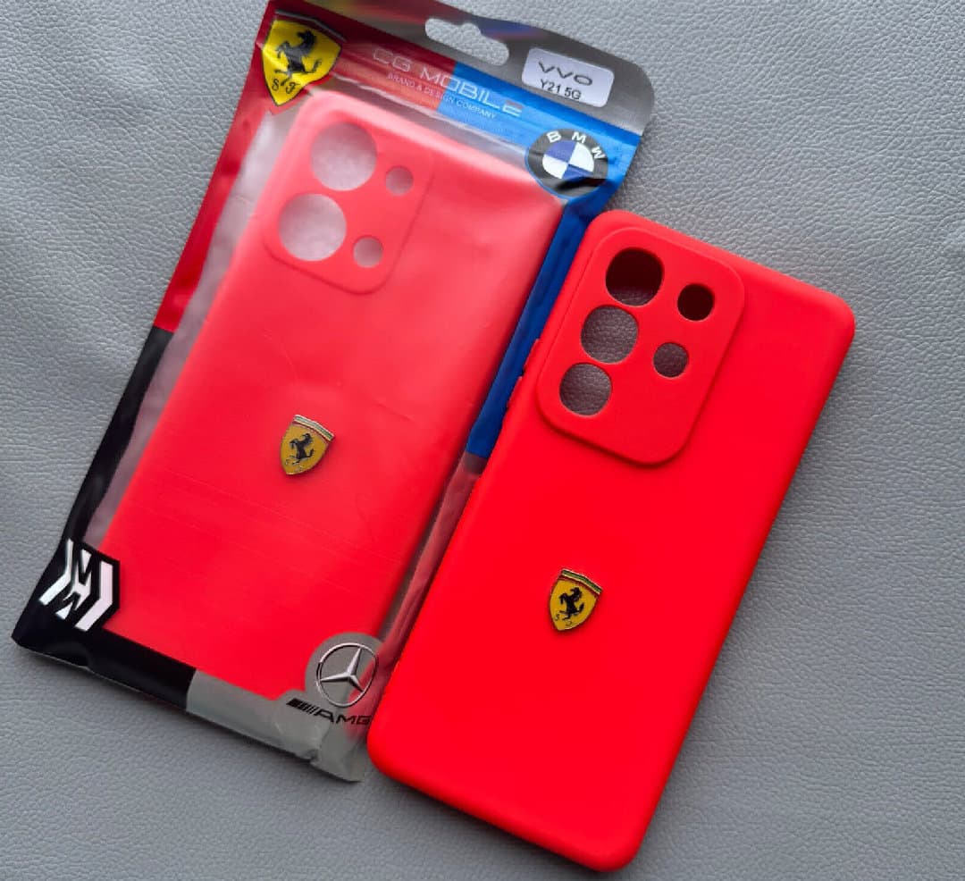 Ferrari logo silicon