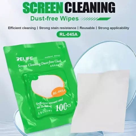 RELIFE RL 045A Screen Cleaning Dust-Free Cloth