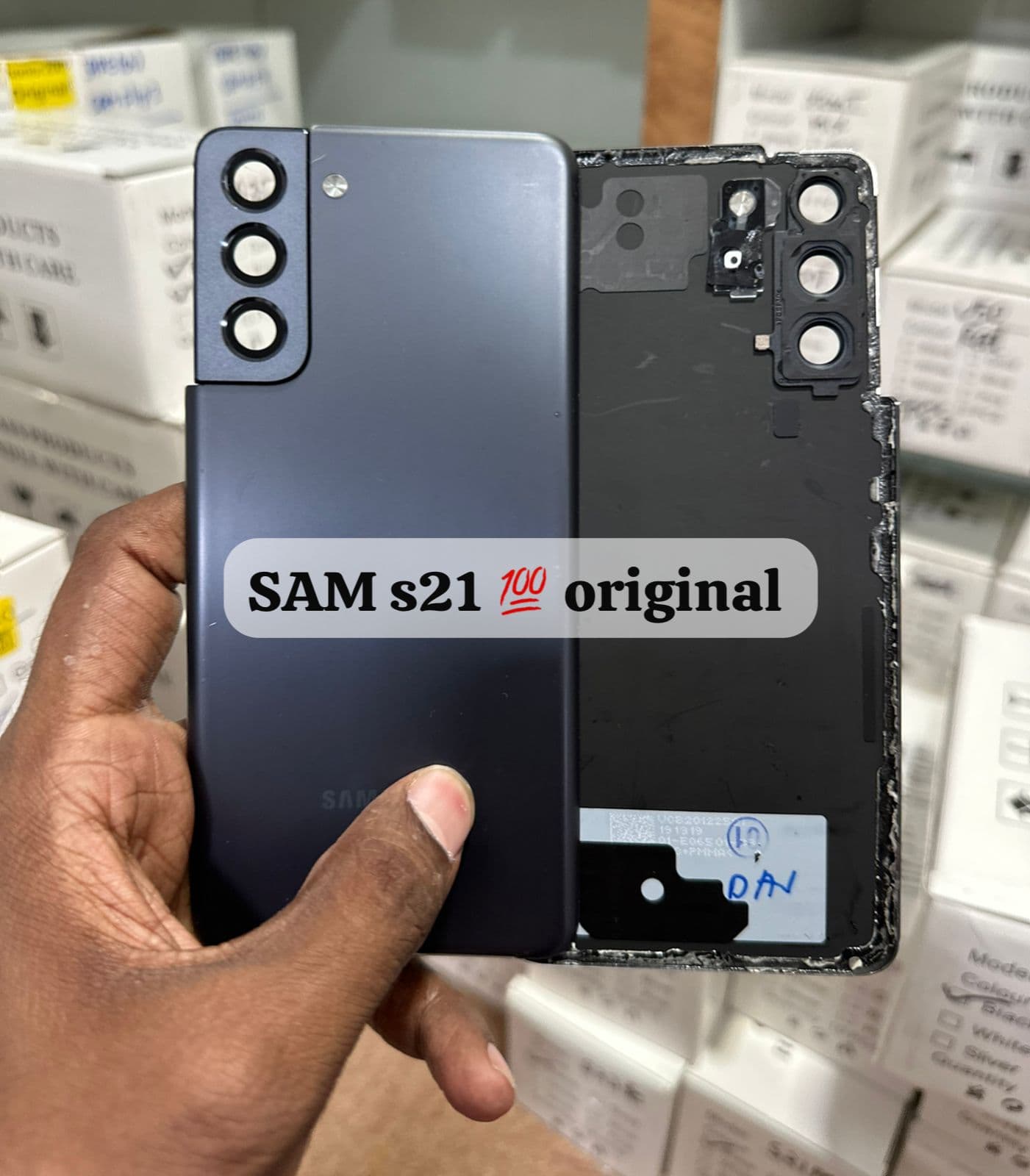 Samsung Galaxy S21 5G Back Panel / Back Glass with Camera Lens