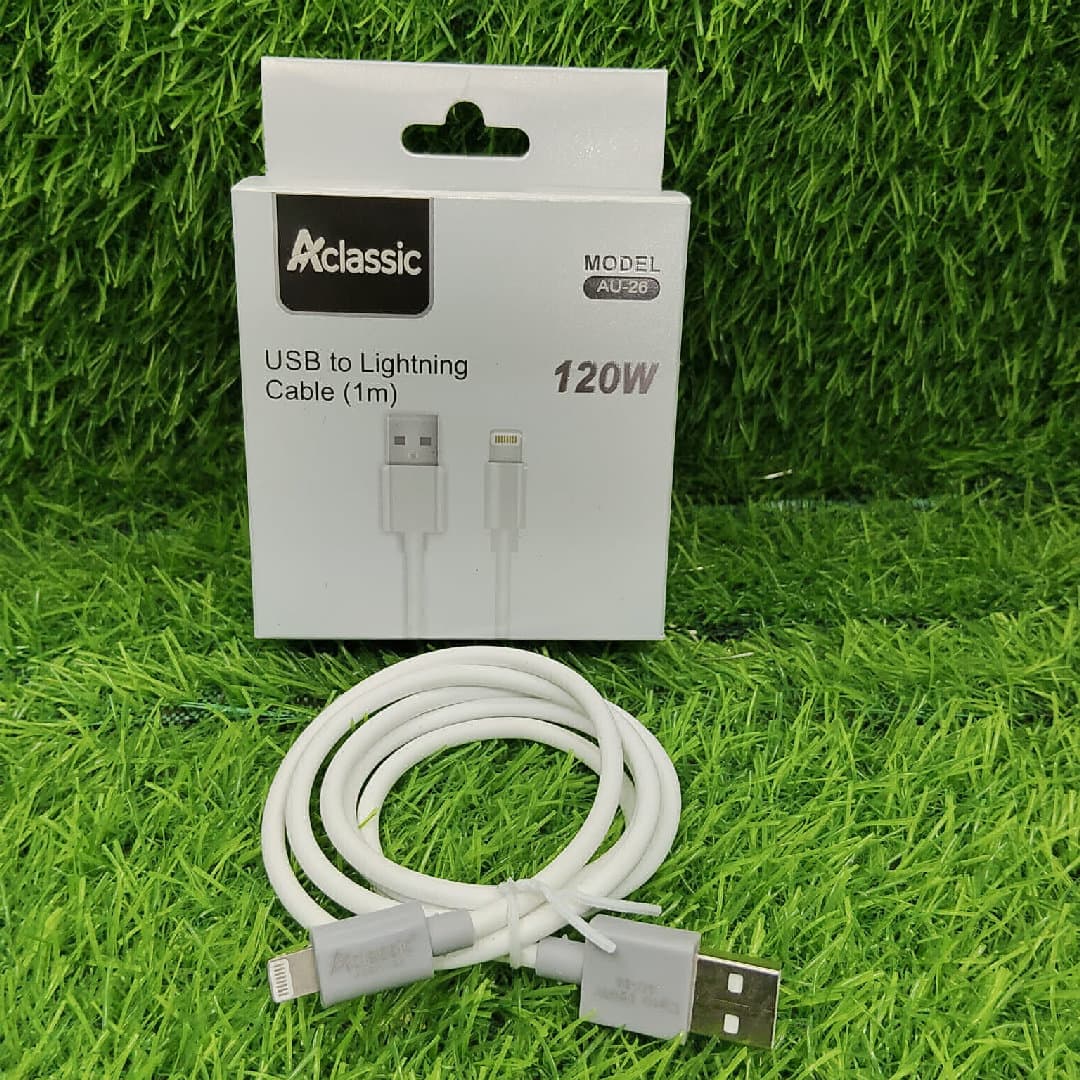 USB To Lighting Cable 120W AU-26