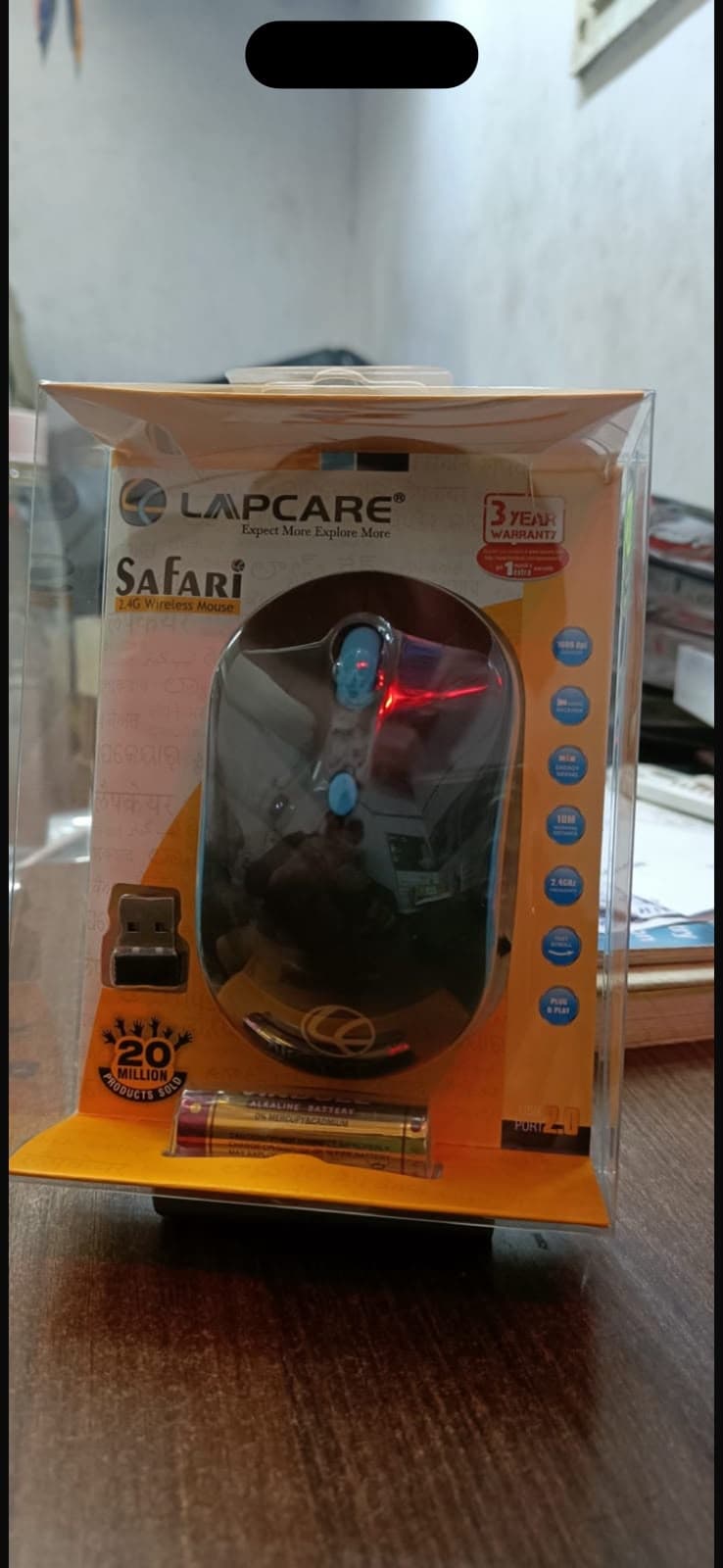 Safari 2.4G Wireless Mouse (LWM-555)