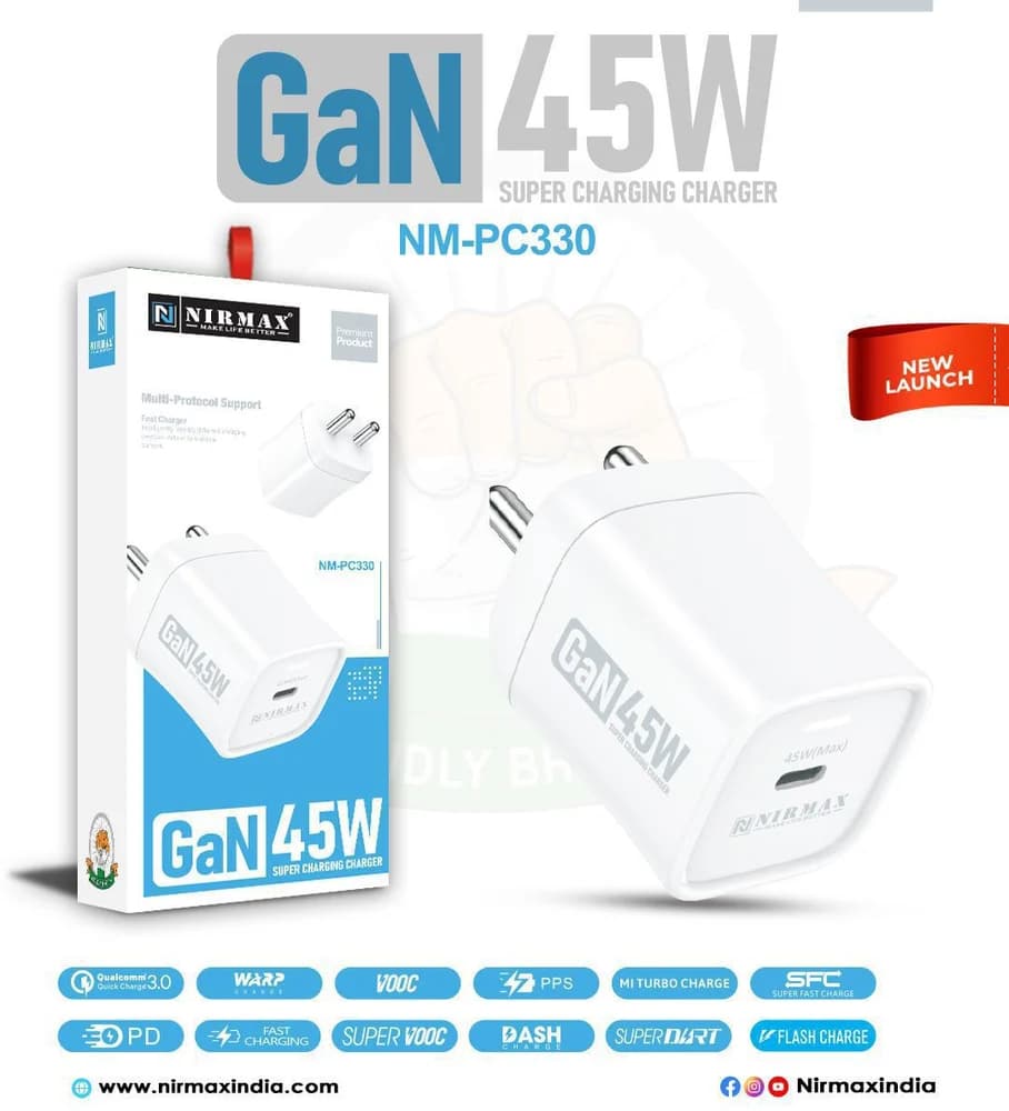 NIRMAX NM-IC93 45W Rapid Charger image 2