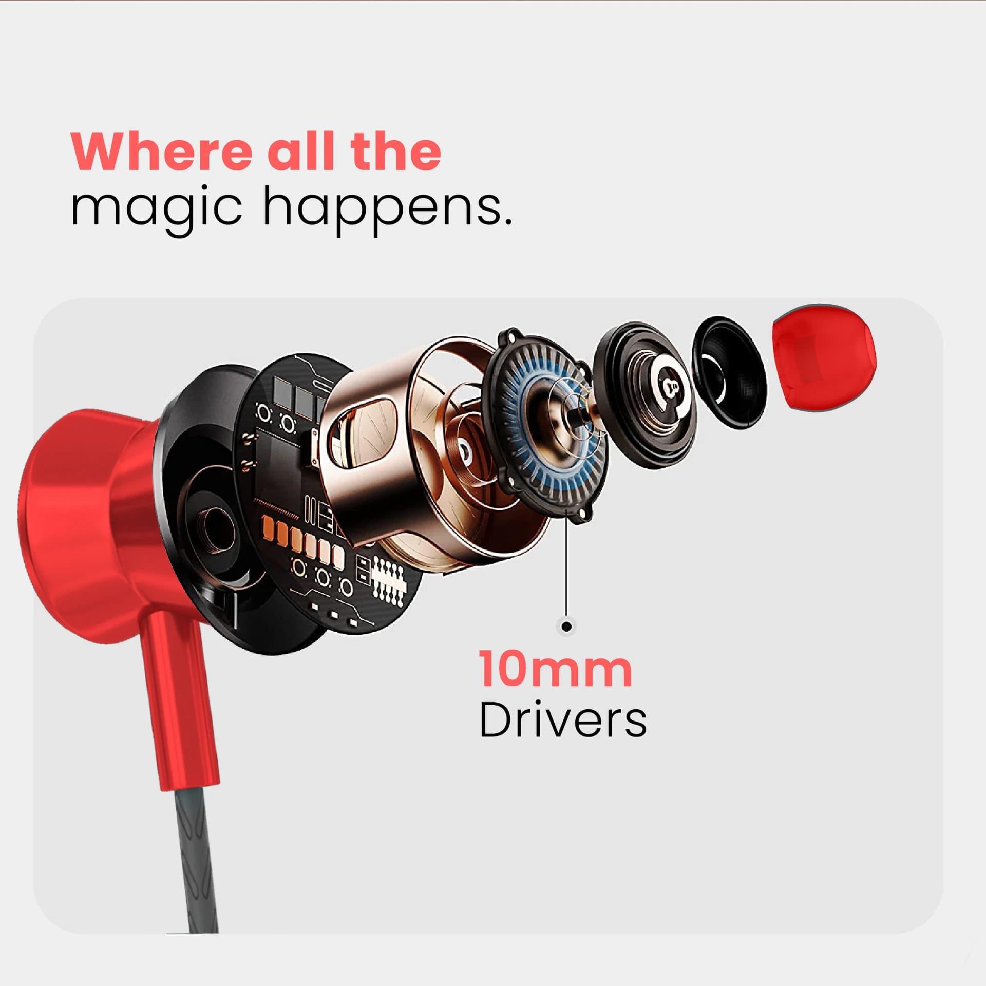 BT Boom Wireless Neckband Earphones image 2