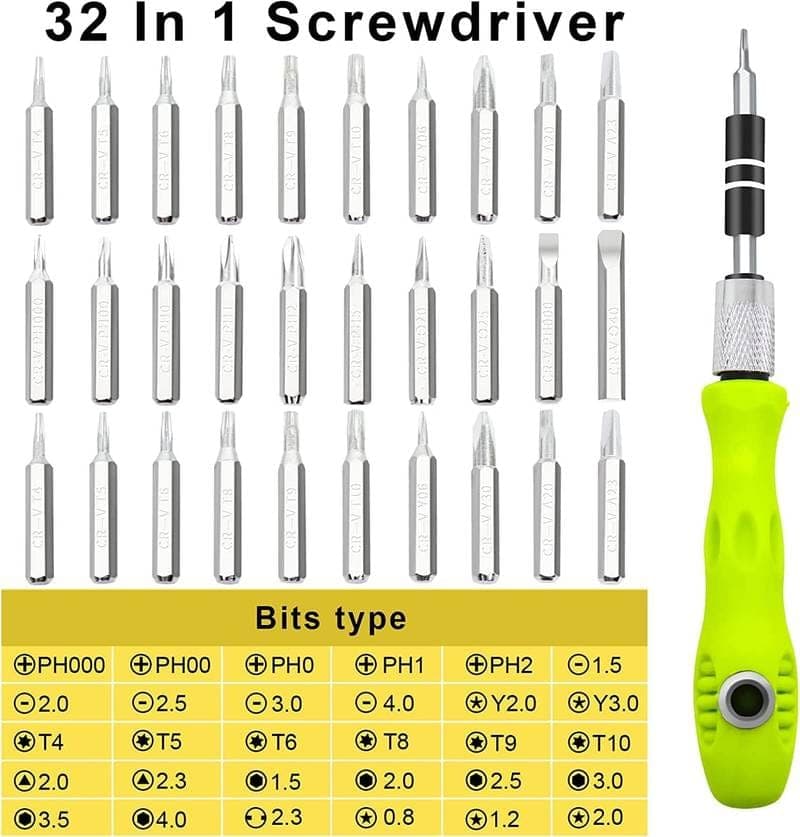 32 in 1 Precision Screwdriver Set image 3