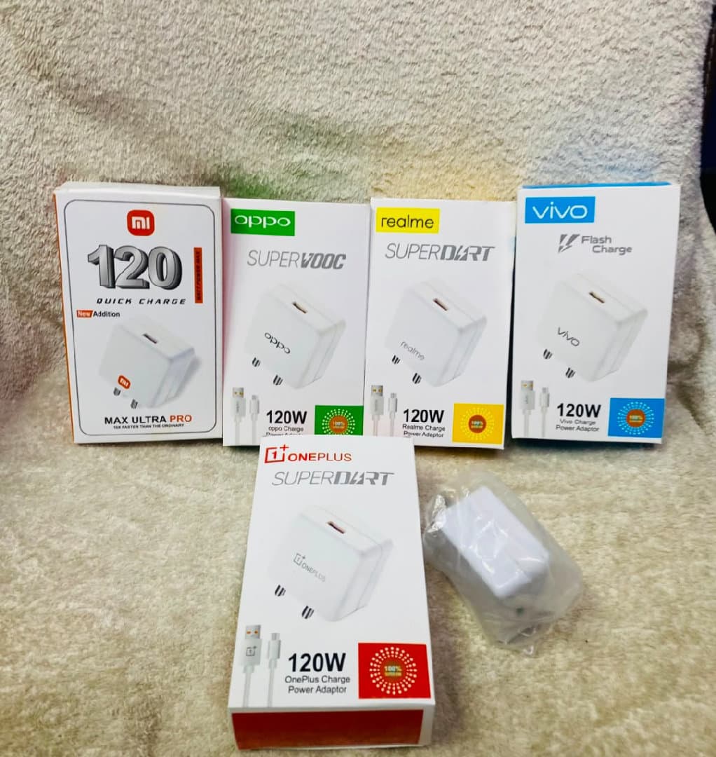 85WATT MIX BRAND SUPERVOOC CHARGERS. image 2