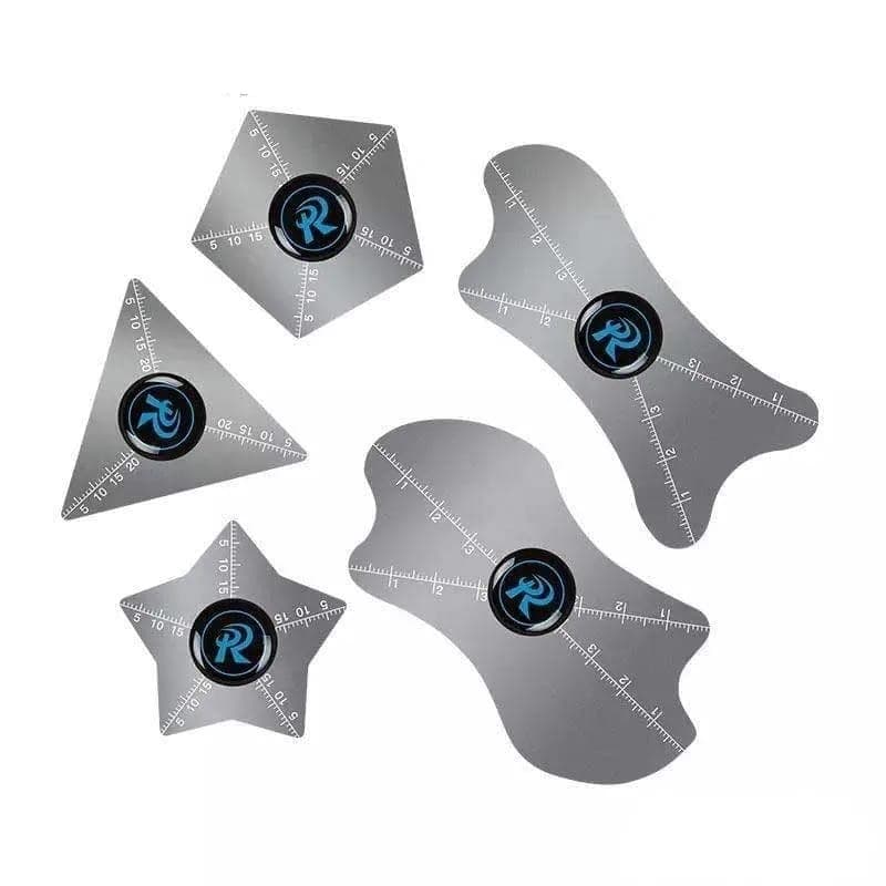 R Metal Soldering Positioning Templates 5 Piece Set image 3