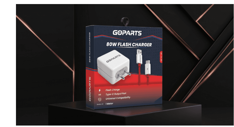 GOPARTS FC 80W Flash Charger Combo with Type C Cable image 6