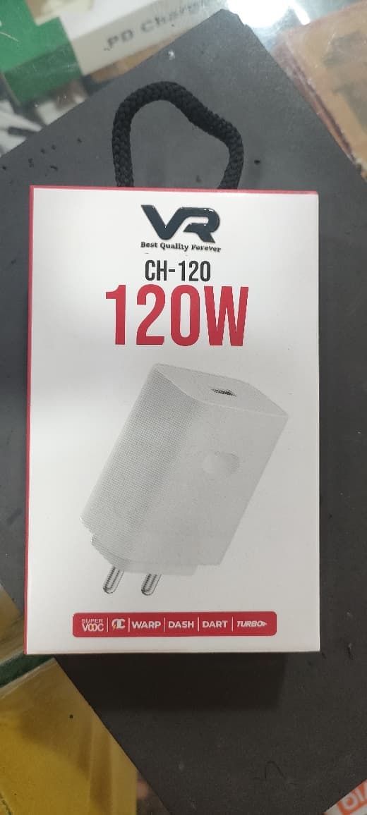 VR CH-120 120W Super Fast Charging Adapter image 3