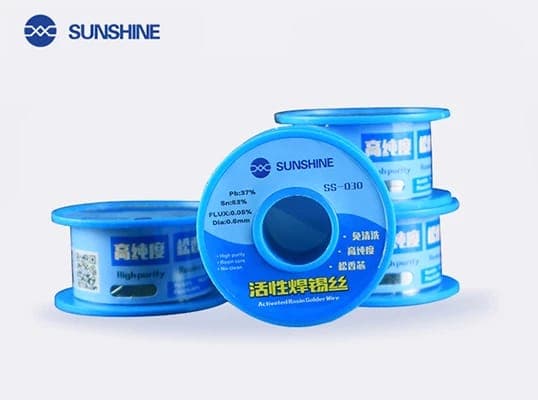 SUNSHINE SS 030 Activated Rosin Solder Wire /Relife Solder Wire image 2