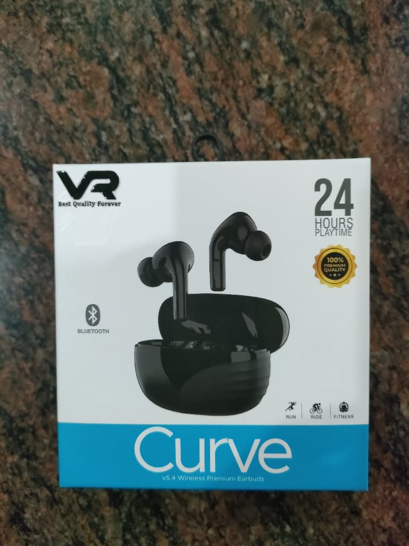 VR Curve Bluetooth Earbuds Orginal image 3