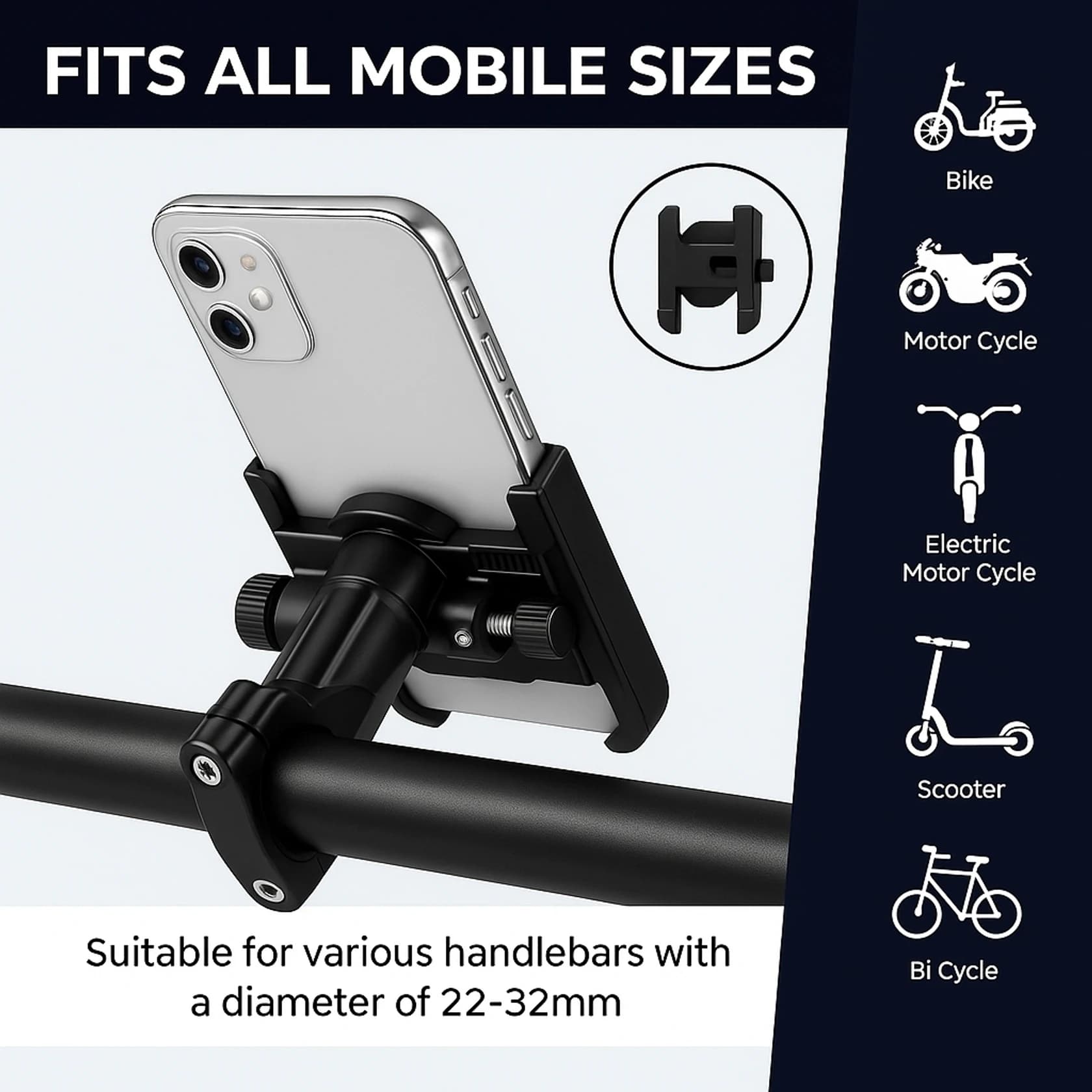 C2 Heavy Metal Phone Holder image 3